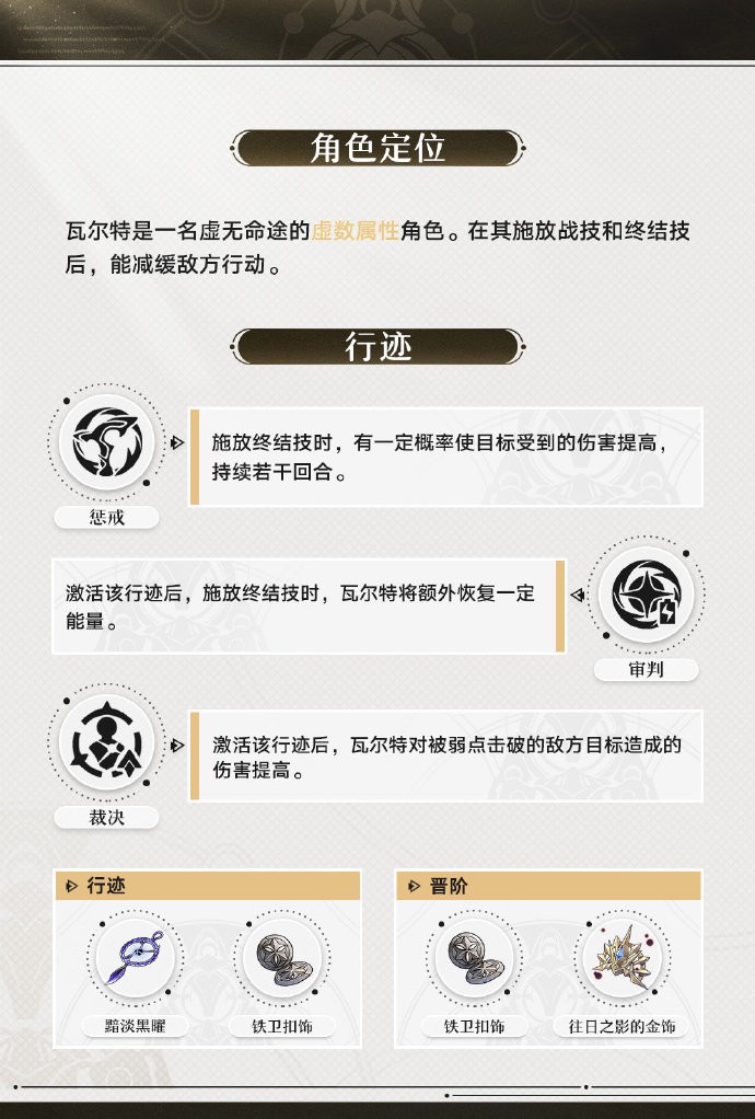 《崩坏：星穹铁道》虚数属性角色前瞻「瓦尔特」