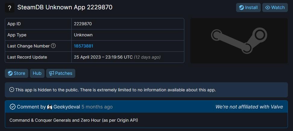 大量EA经典游戏现身Steam后台 包括《红色警戒2》