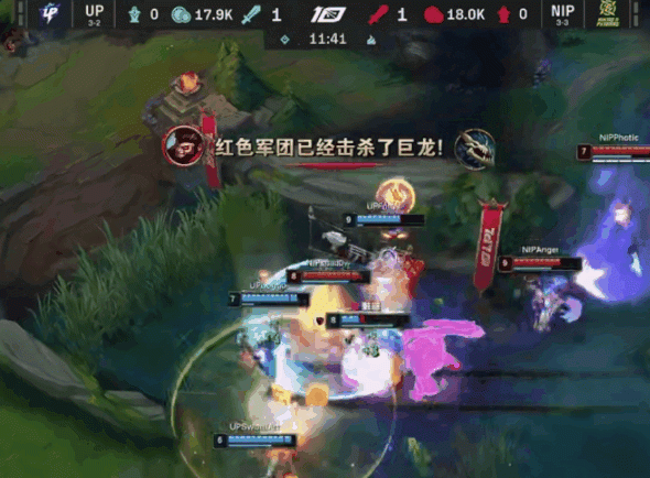 《英雄联盟》2023 LPL夏季赛赛报：Photic厄斐琉斯联手Angel狐狸双C发力 NIP先下一城