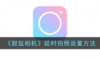 《甜盐相机》攻略——延时拍照设置