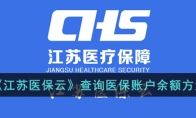 《江苏医保云》攻略——查询医保账